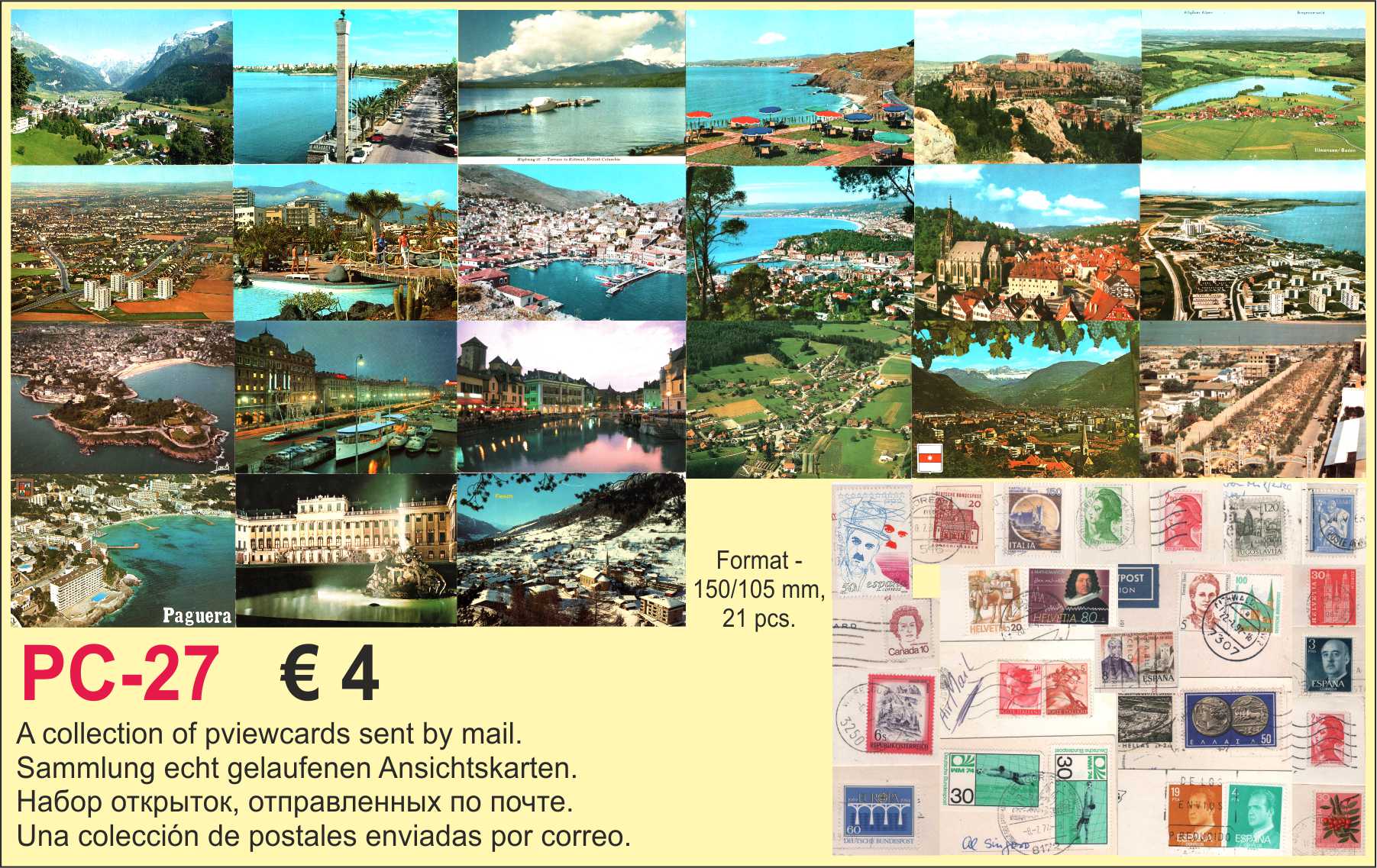 Viewcards mailed